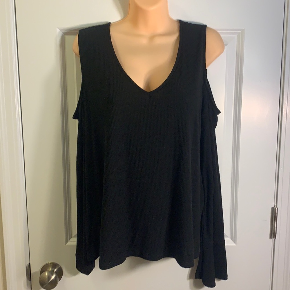 Sexy black sweater!
